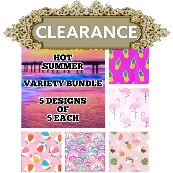 Other - 25 10X13 HOT SUMMER Bundle Poly Mailer CLEARANCE